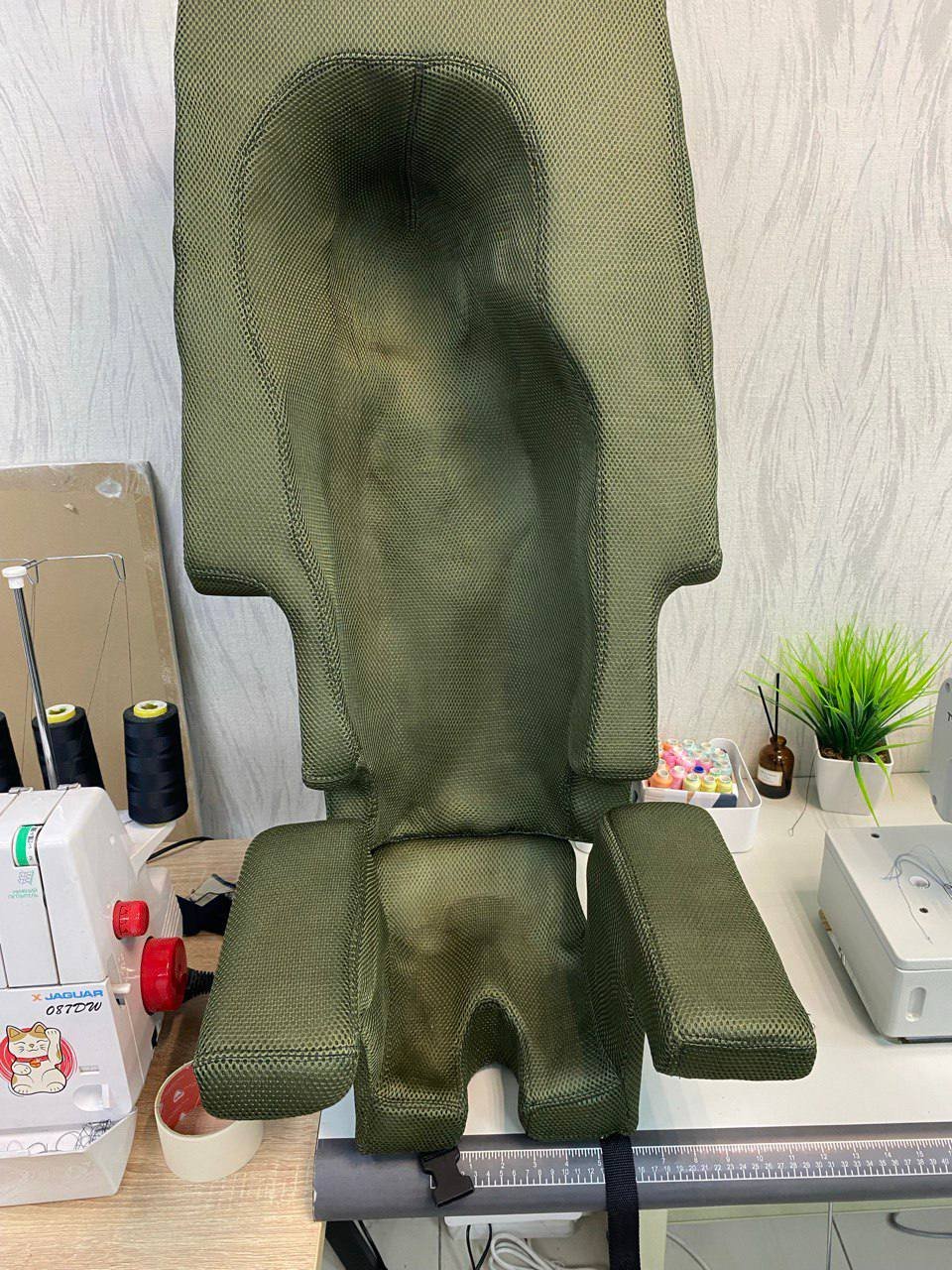 Custom wheelchair seat